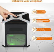 Laser Graveermachine - Laser Cutter Bluetooth Bestuurbaar - Graveermachine Makkelijk te Installeren - Zwart