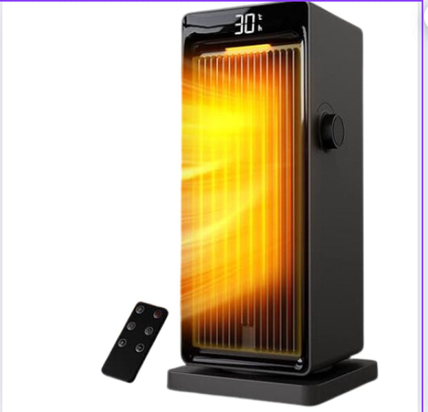 Elektrische Kachel - Keramische Ventilatorkachel - Oververhittingsbeveiliging - Energiebesparend - Zwart