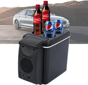 Mini Auto Koelkast - 12V - 45W - Draagbare Koeler- Voor Auto - Truck - 6 liter - Keuken Reizen - Picknick - Camping Stille -