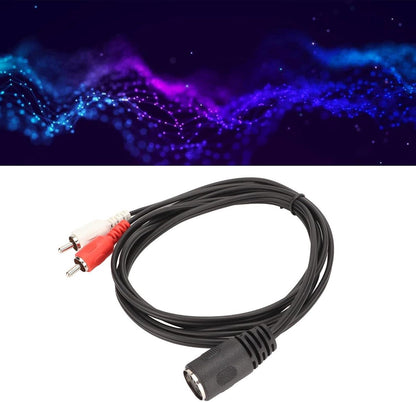 OFC Spiral Shield Molded Trekontlasting Connector Design - Sound Adapter Kabel voor CD Speler VCR DVD .