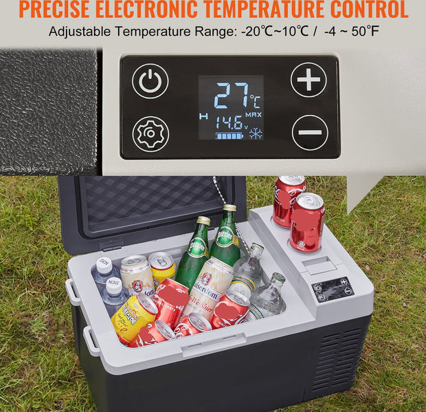Autokoelkast - Compressor - Met Vriesvak - Draagbare 20L Vriezer - Elektrische Vriezer -  Kleine Vriezer - 20 ~ 10 ℃