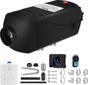 Rood - Standkachel - 36-200W - 12-24V - Max 180 graden C