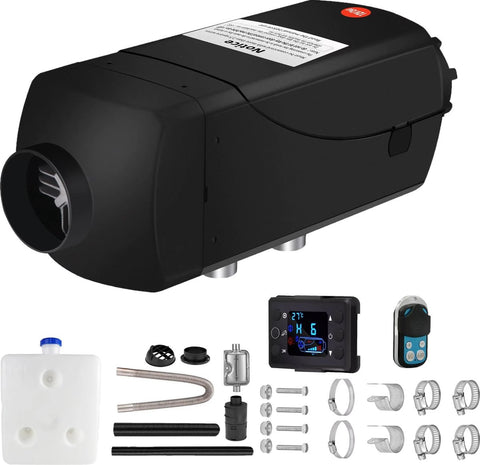 Rood - Standkachel - 36-200W - 12-24V - Max 180 graden C