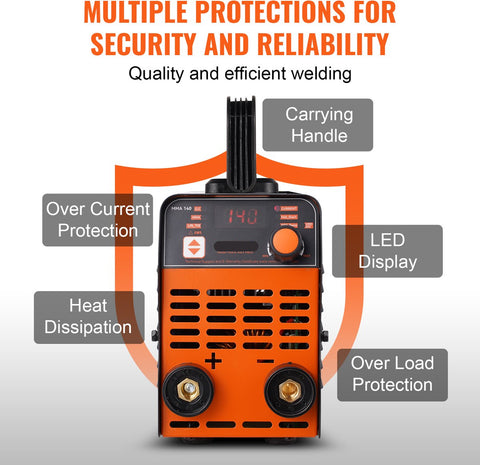 Lasapparaat - Boog 100A - Elektrode/Lift - Tig 2 in 1 - Geschikt voor het lassen van roestvast staal - zacht staal en andere metalen