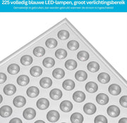 Zonnehemel - Gelaatsbruiner - Zonnebank - Gezichtsbruiner - 45W - Face&Body Tanner - Solariumlamp voor Thuis - met 225PCS Blauw Licht - Koude Laser-LED