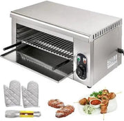 Elektrische Roestvrij Staal Oven - Grill en Pizza Oven - Voor Kip en Keuken - 2kW - Afmetingen 60.9 x 30.4 x 26.6 cm