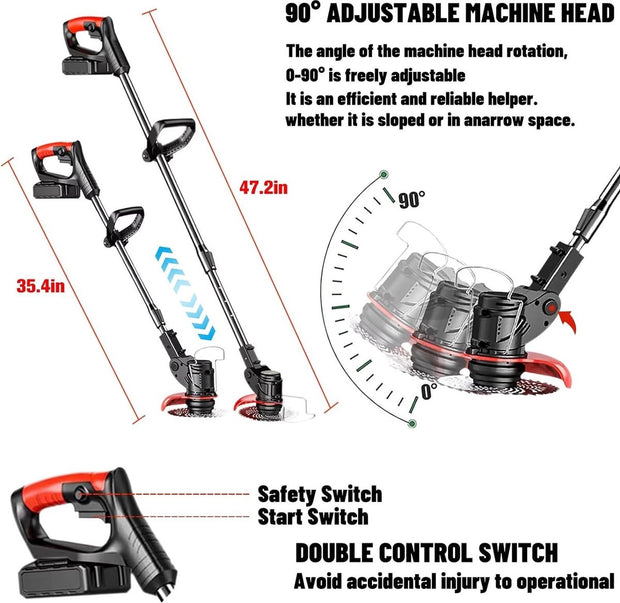 Bosmaaier - Grastrimmer - Kantenmaaier - Multigereedschap