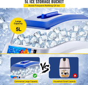 Ice Crusher - Ice Crusher - Shaved Ice Machine - Slush Maker - Slush Puppy - Slush Machine - 200kg Capacity