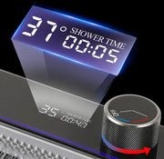 Roestvrijstalen gootsteen - Digitale display - Waterval kraan - Gootsteen - Wasbak - Keuken - Zwart