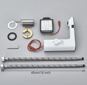 Washbasin Faucet - Sensor control - White - Digital LCD display - Cold and Hot Water - Mixer tap