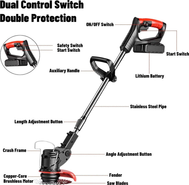 Bosmaaier - Grastrimmer - Kantenmaaier - Multigereedschap