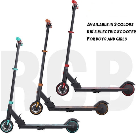 Elektrische Step Kinderen - Kinderstep Inklapbaar - 25v/6AH - 20km/u - 5.5" Wielen - Rood