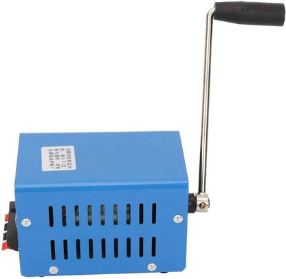 2000 RPM Crank Generator - Portable Hand Crank Generator - USB Rechargeable - Survival Training Supplies