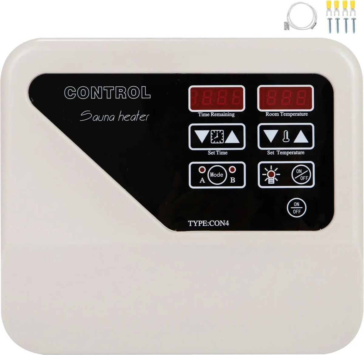 Elektrische Saunakachel - Kachel Externe/Interne Controller - 9KW - Oververhitting Bescherming - Spa Sauna Stoomgenerator