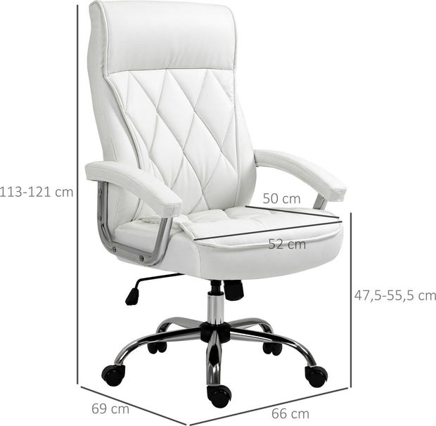 Desk chair office chair with tilt function modern diamond pattern