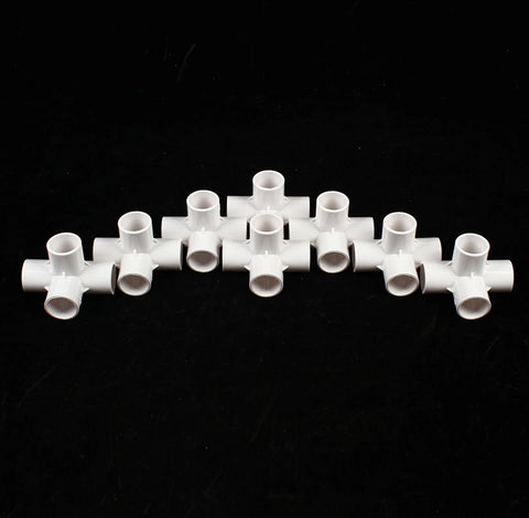 Kweekbak - Hydrocultuur Set - Kweektafel op Poten - Duurzaam - Licht Gewicht - Hydroponic Systeem - 2 Lagen - 72 Gaten - 98x55x72 CM - Wit