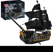 Building blocks 'The Black Pearl' - Pirate ship - 5266 pieces - Creative building - Detailed design - Durable and compatible