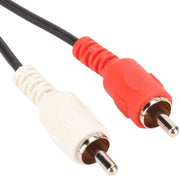 OFC Spiral Shield Molded Strain Relief Connector Design - Sound Adapter Cable for CD Player VCR DVD .