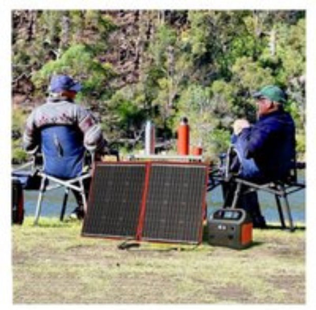 Opvouwbaar Zonnepaneel voor Powerbank, Telefoon, Survival - Noodpakket Denk Vooruit - Kamperen - Draadloos Elektriciteit - 200W