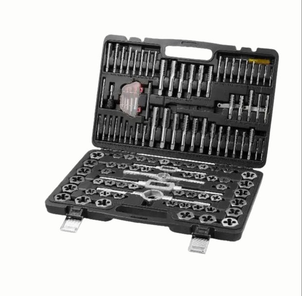 Draadtap Set - Draadsnijder - Tapset - Tappenset - 116 Delig - 51 Tappen - 51 Matrijzen