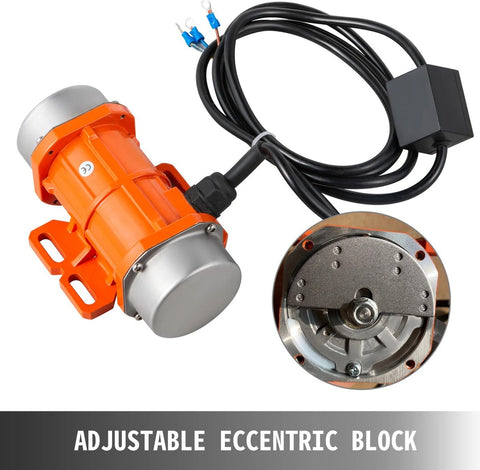 Concrete Vibrator Motor - Electric Vibrating Vibration Motor - 2 meter cable - 40W 220V 3600rpm