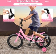 Kinderfiets - 16 Inch - Spelen - 5 tot 8 Jaar - Buiten - Roze