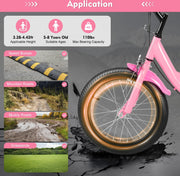 Kinderfiets - 16 Inch - Spelen - 5 tot 8 Jaar - Buiten - Roze