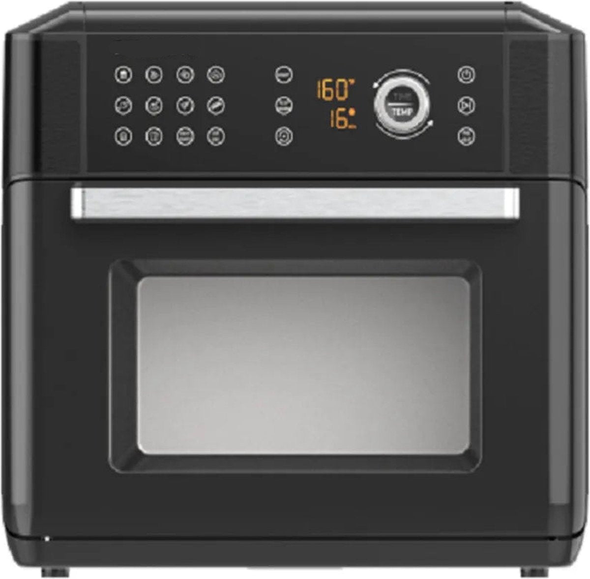 Air Fryer - Airfryer Oven - Heteluchtfriteuse - 15L - 1700W - 5 Accessoires - PFAS-vrij - 80 tot 200 Graden - Zwart
