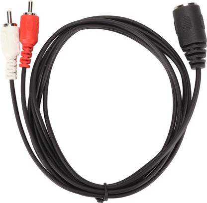 OFC Spiral Shield Molded Trekontlasting Connector Design - Sound Adapter Kabel voor CD Speler VCR DVD .