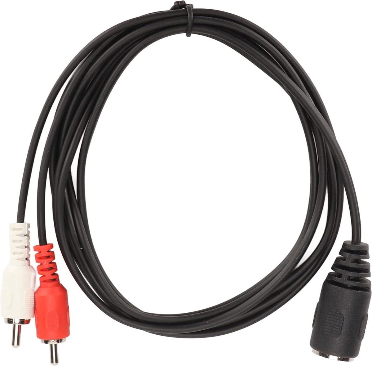 OFC Spiral Shield Molded Trekontlasting Connector Design - Sound Adapter Kabel voor CD Speler VCR DVD .