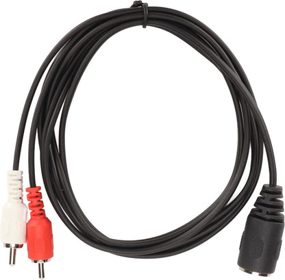 OFC Spiral Shield Molded Trekontlasting Connector Design - Sound Adapter Kabel voor CD Speler VCR DVD .