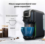 5 in 1 koffiezetapparaat - Koffiezetapparaat - Meerdere capsules - met 2 Partners Philips Senseo Maestro - CSA260/60 - Koffiepadapparaat - Zwart Philips Senseo Select CSA230/60 - Koffiepadapparaat
