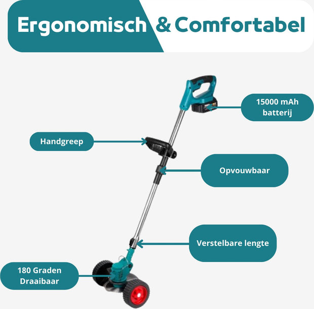 Zweefmaaier - Handmaaier - Kooimaaier - Maaier - Zweefmaaier Electrisch - Duurzaam - Efficiënt
