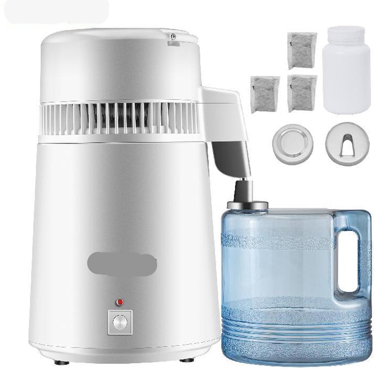 Destilleerapparaat- Destilleerketel - Water Destilleerder - 4L - Maak Zelf Gedestilleerd Water - Puur Water