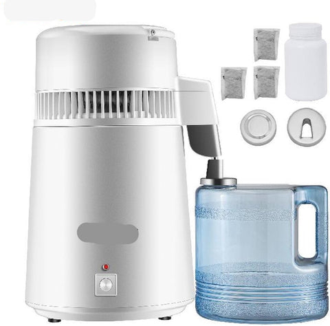 Destilleerapparaat- Destilleerketel - Water Destilleerder - 4L - Maak Zelf Gedestilleerd Water - Puur Water