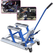 Hydraulische motorkrik 680kg - Motorlift - Motorheftafel - Motorbrug - Motorfiets krik - Minilift - Verstelbaar montagestandaard - Hydraulisch motorstandaard