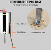 Honing - Extractor - Honing Extractor - Manueel - Honingslinger - 3 Frames - Honing centrifuge - Handmatig - Roestvrij Staal