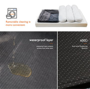 Hondenbed - Orthopedische hondenmand - Orthopedisch kussen hond - Orthopedische hondenbed - Orthopedisch hondenbed met rand