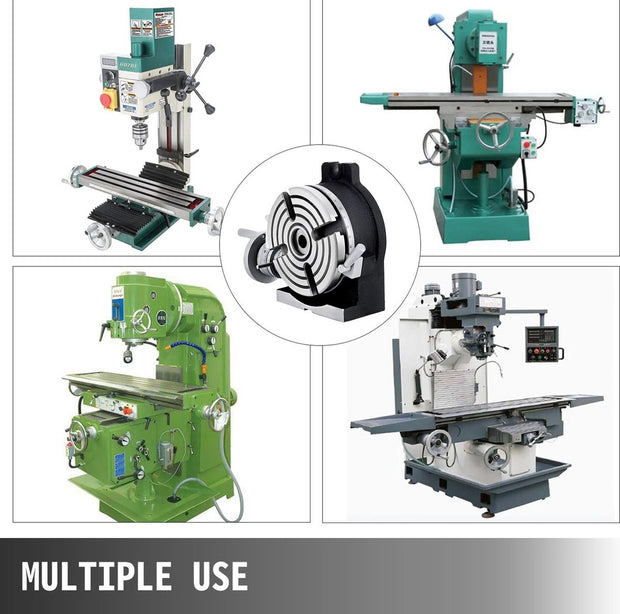 Distribution plate milling machine - Distribution head for milling machine - Horizontal &amp; Vertical - Index system - 150mm / 5.9"