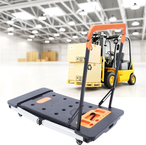 Multifunctionele Werkbank - 7-in-1 - Transport Trolley - Tot 250kg - 109x55 cm - Hoogte Verstelbaar - 4 Wielen - Opvouwbaar - Inklapbaar