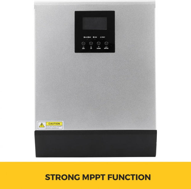 3KVA - 24V - MPPT Off-Grid Pure Sine Wave Solar Inverter - 0-55℃ - AC Charger - Professional