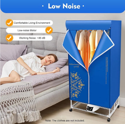 Elektrische Wasdroger - Smart Droogrek - Hangende Kleding Droger - Droger Voor Kledingkast - Warme Lucht Droger
