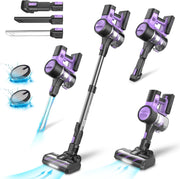 Draadloze Stofzuiger, 6-In-1 Steelstofzuiger Met 30kpa 350W Zuigkracht, Max 50 Min Runtime Oplaadbare Stofzuiger