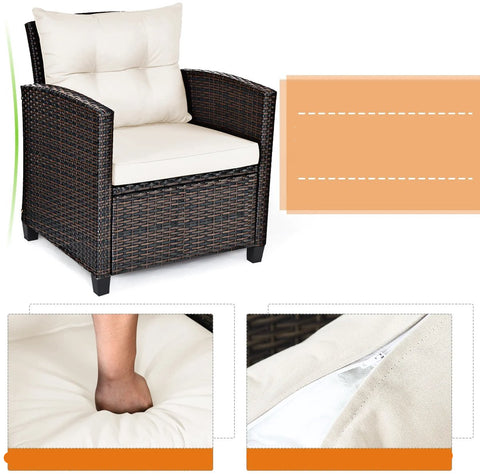 Tuinset - 3-delig - tuinstoelen - tuinstoelen verstelbaar - tuinstoelen stapelbaar - tuinsets -tuinstoelen stapelbaar