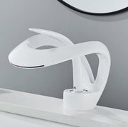 Luxe wastafelkraan - Gootsteen kraan - Waterval kraan - Kraan - Mengkraan - Wit