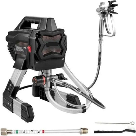 Paint Sprayer - Airless - Professional Paint Machine - Powder Coating Machine - 650W - 1.1L -