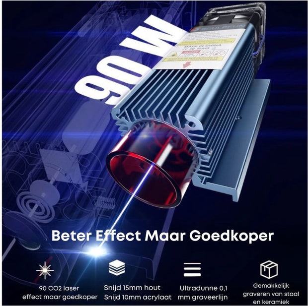Laser Graveermachine - Ultra-Dunne Laser - Graveermachine - Laser cutter - Hout Acryl Laser Snijmachine
