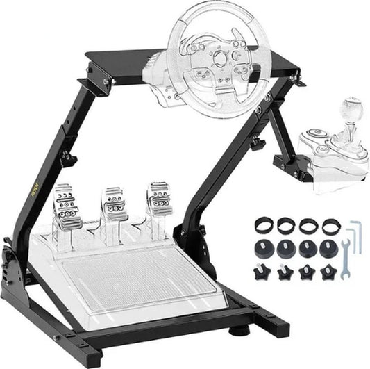 Race stuurwielstandaard - In hoogte verstelbaar - Gaming - Racesimulator - Besturing - Logitech G25 G27 G29 G920 - 80x57,5x48 cm