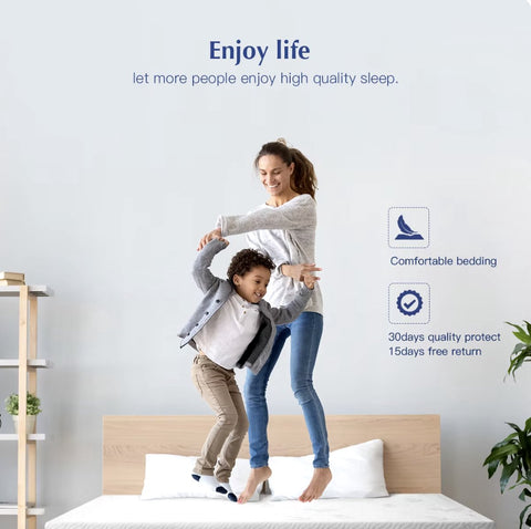 Traagschuim matras topper - Los Matras - Comfort foam - Gel Topper - Matras - 7cm dik - 180x200cm