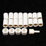 Kweekbak - Hydrocultuur Set - Kweektafel op Poten - Duurzaam - Licht Gewicht - Hydroponic Systeem - 2 Lagen - 72 Gaten - 98x55x72 CM - Wit